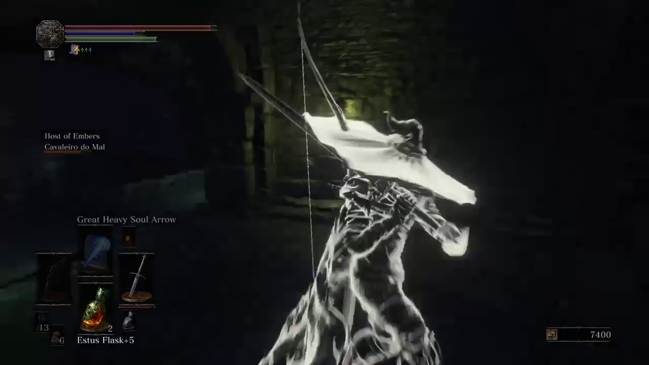 Dark Souls 3 seikenflash swords bow arrow shield.........magic dead