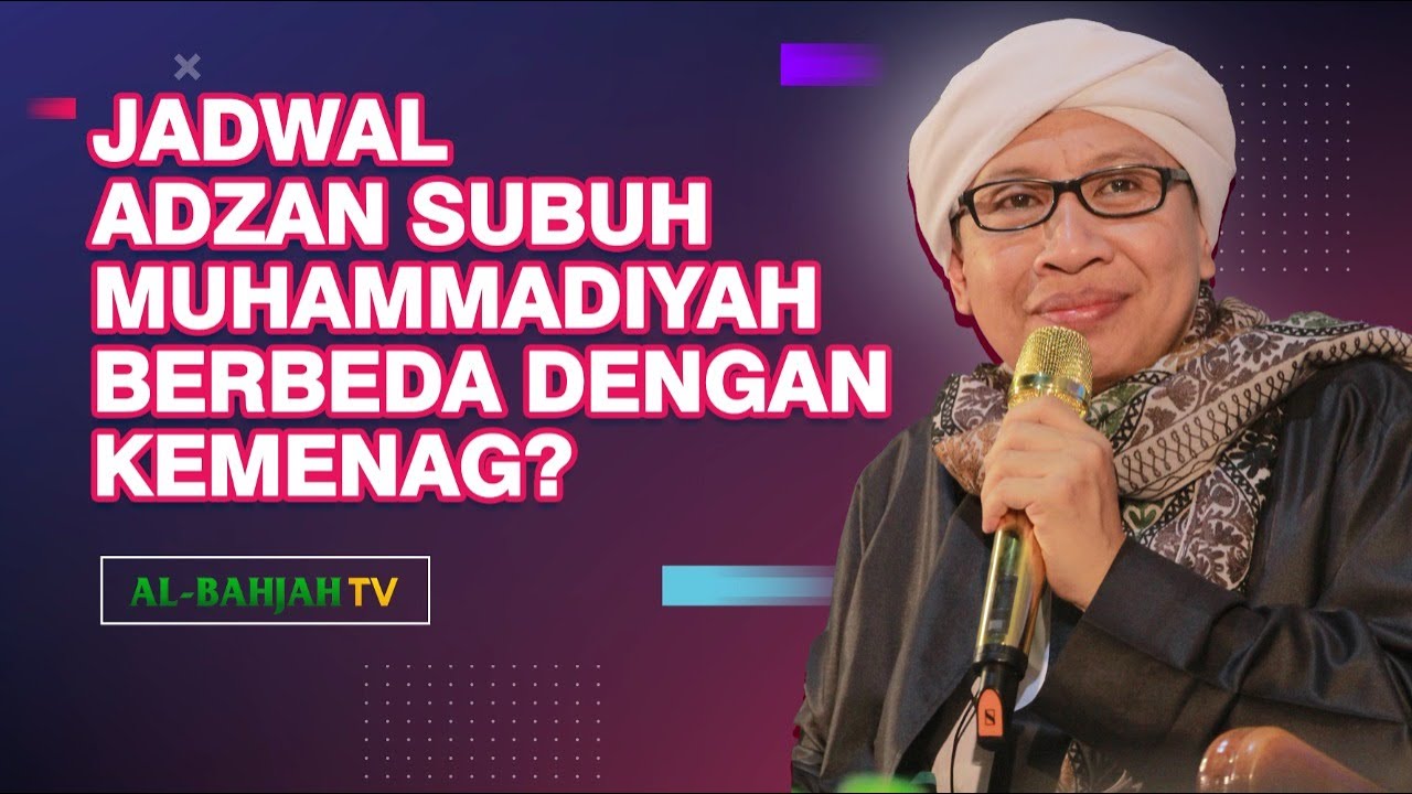 BANYAK UMAT YANG BINGUNG, Jadwal Adzan Subuh Muhammadiyah Berbeda Dengan Kemenag❓ | Buya Yahya