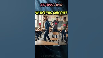 ❓🔎Who Glued the Chair?| #puzzleriseus #brainteasers #youtubeshorts #puzzle #riddle #real #ytshorts