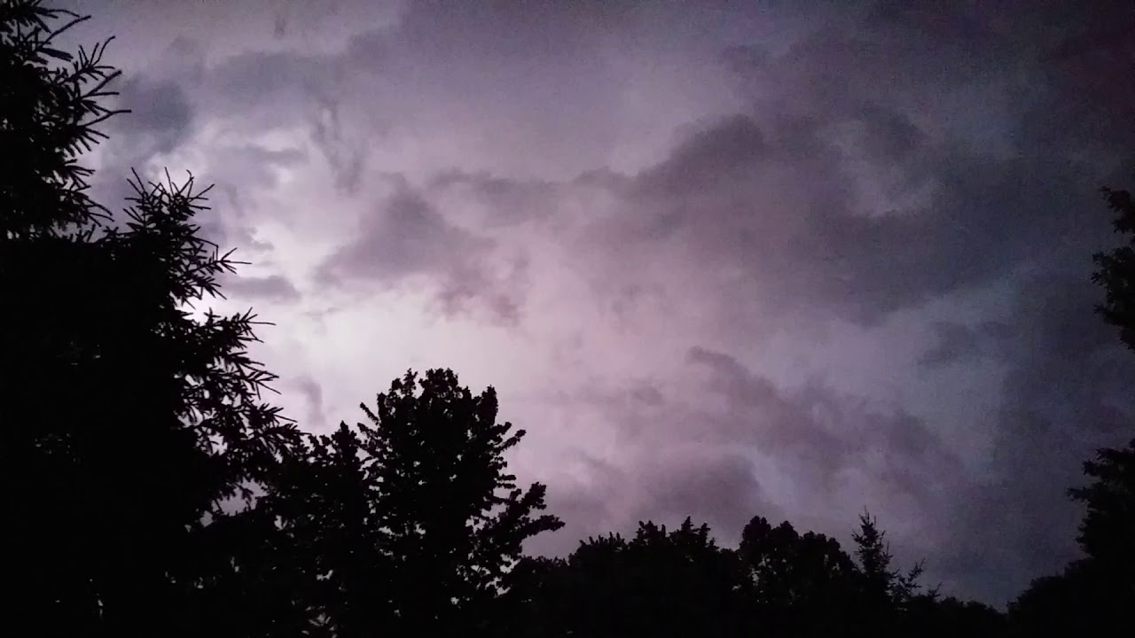 Storm winding down - YouTube