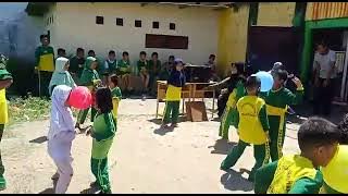 Lomba Joget balon memperingati HUT RI ke 77 di Sd Depati Amir Pangkalpinang