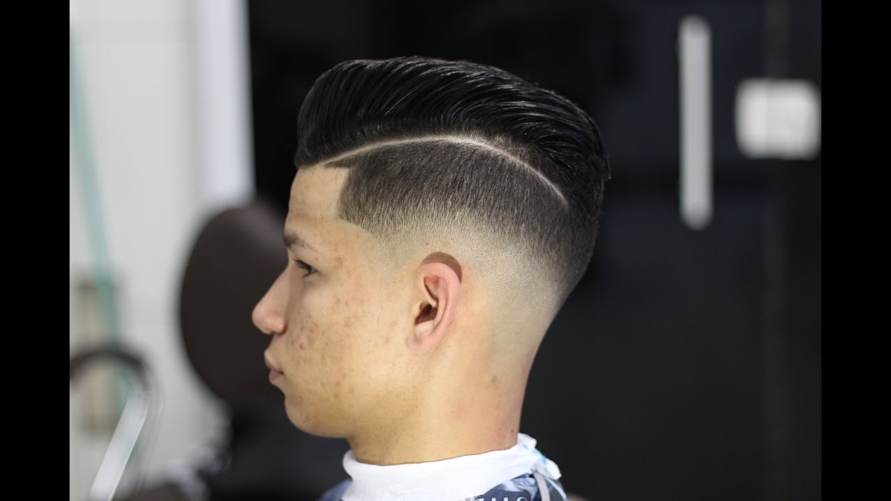 corte de cabelo mid fade