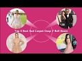 Top 5 deep v ball gown red carpet