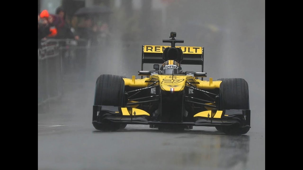 Renault Sport F1 Team en démonstration à Nice - Sport Auto 