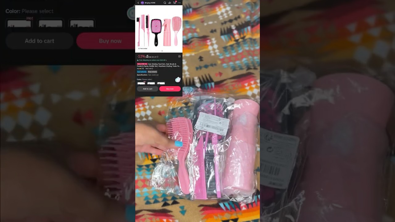 hair styling tool set review | ft. binging home 💇🏽‍♀️🪮