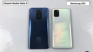 Xiaomi Redmi Note 9 Pro Vs Samsung Galaxy A31 Side By Side Xiaomi Redmi Note 9 Pro Vs Samsung Galaxy A31 Side By Side