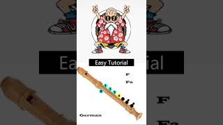 Chumandra   Recorder Flute Tutorial Easy Tutorial #Shorts