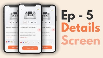 Product Details Screen - Complete E-Commerce App Flutter UI - Ep 5 - Speed Code