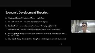 Economic Development Summary