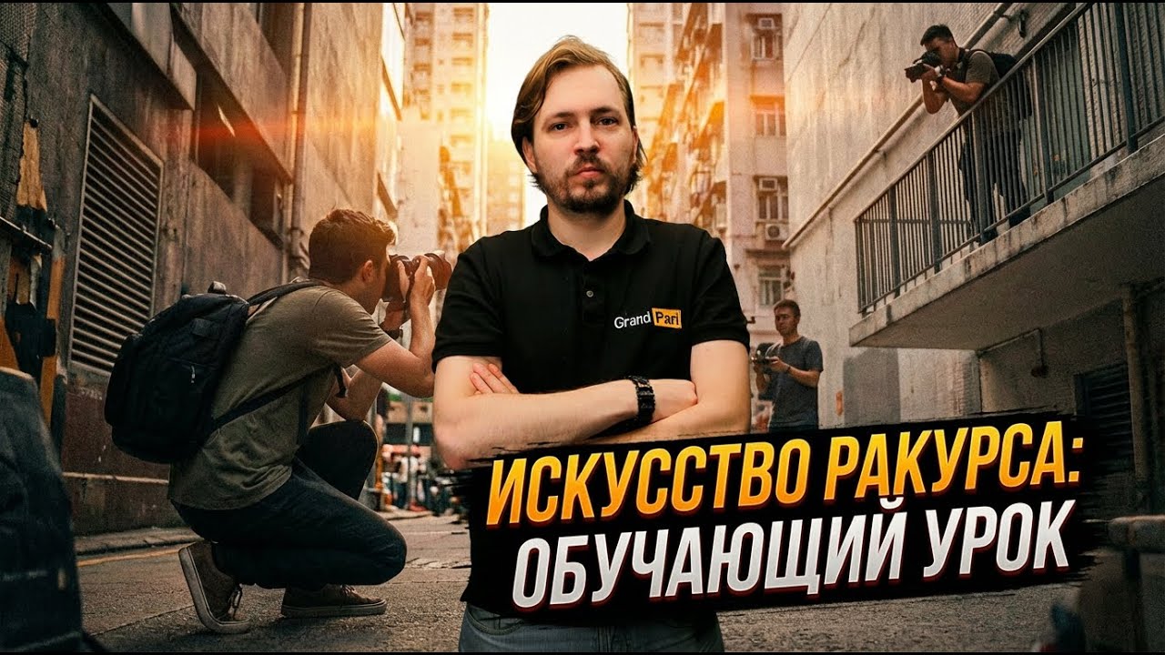 Обучающий подкаст студии Grand Pari - Секреты необычных Ракурсов