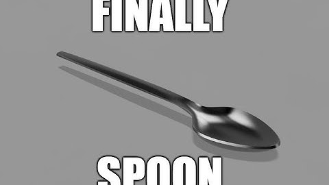 Fusion 360 Tutorial - How to Make a Spoon