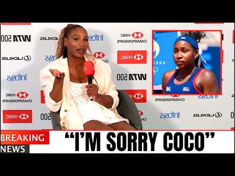 Video I Was WRONG About Her — Serena Williams ADMITS Something About Coco Gauff