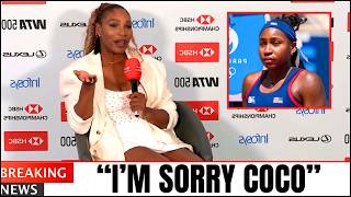 I Was WRONG About Her — Serena Williams ADMITS Something About Coco Gauff