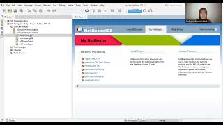 Tutorial Membuat Navigasi JFrame menggunakan JMenuItem, JButton, JLabel dan JComboBox pada Netbeans