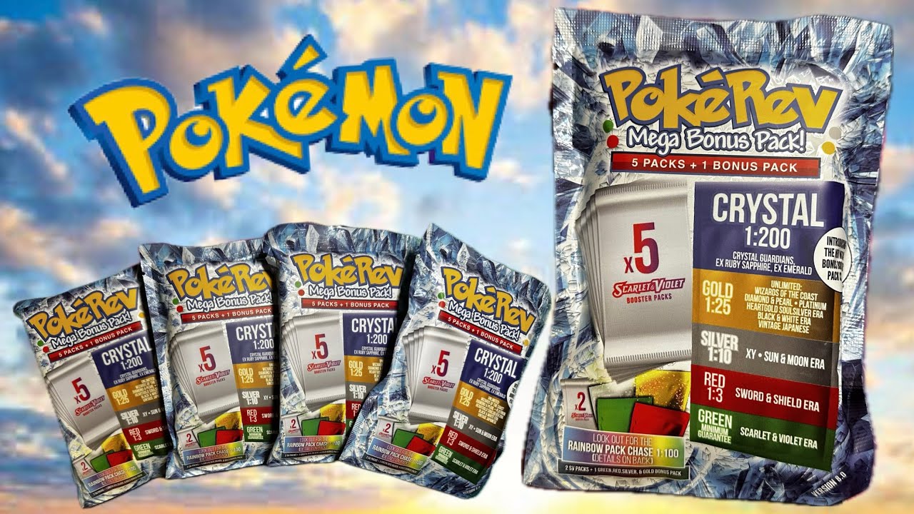 POKEREV 8.0 crystal mystery packs