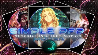 Simple Anime PFP Edit on Phone 💥 | Alight Motion Full Guide screenshot 2