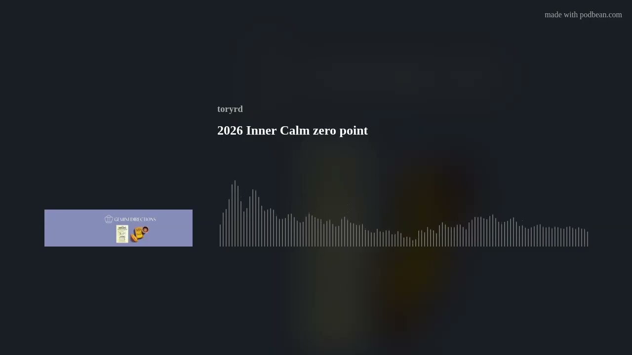 2026 Inner Calm zero point