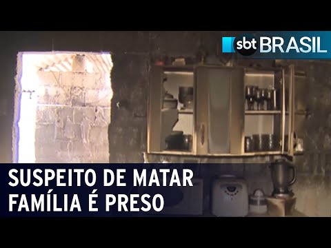 Suspeito de matar três pessoas em sítio de Mairiporã (SP) é preso | SBT Brasil (23/09/21)