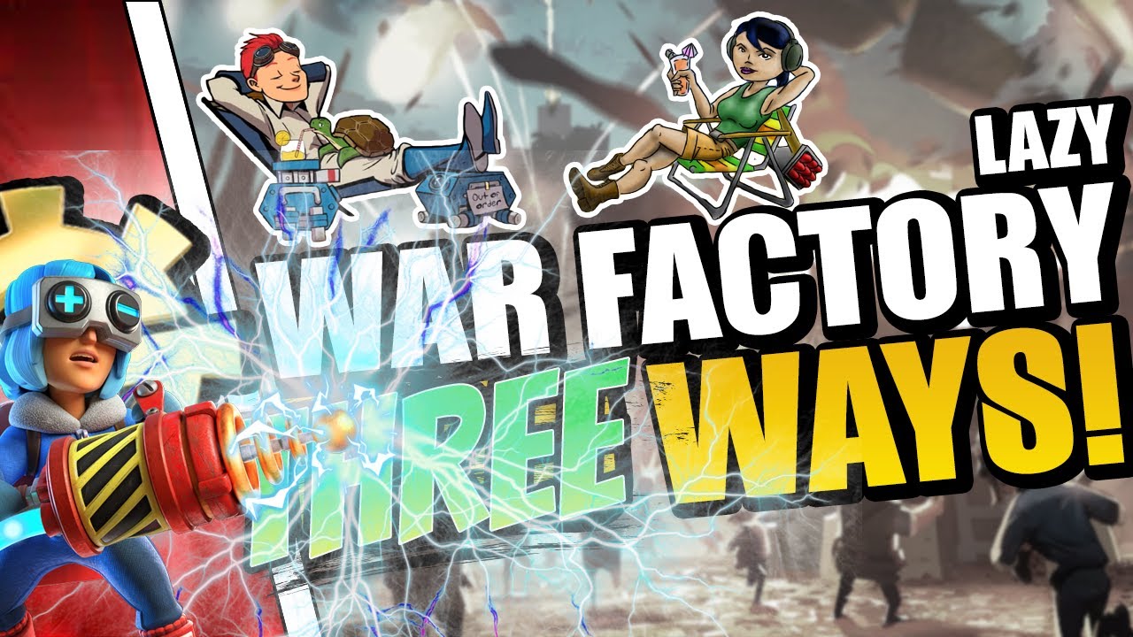 Boom Beach War Factory Low Level + Shockaneer Solo!