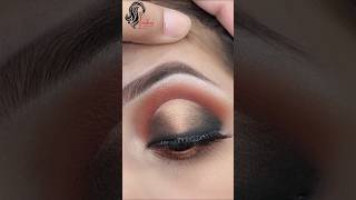 Step by step golden smoky eye makeup tutorials #lashesbeautyparlour #eyemakeup #shorts