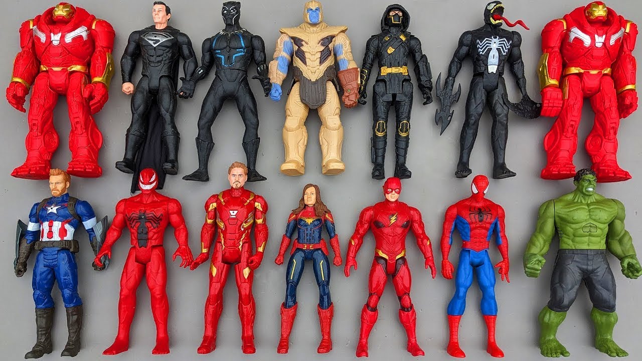 Avengers Superhero Story, Marvel's Spider Man 2, Hulk, Iron Man, Captain America, Venom 