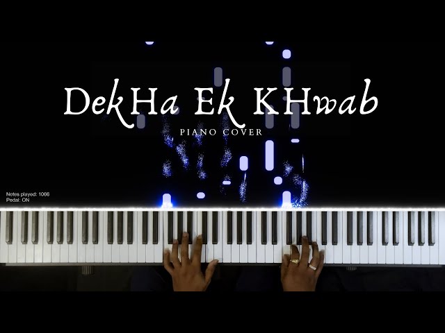 Dekha Ek Khwab | Piano Cover | Kishore Kumar & Lata Mangeshkar | Aakash Desai class=
