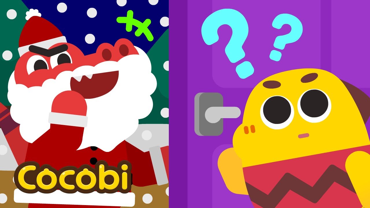 Quem Está na Porta?🎄 | Canções para Crianças | Cocobi - YouTube