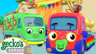 Baby Truck&#39;s Dress Up Time | Gecko&#39;s Garage | Trucks For Children | Cartoons For Kids