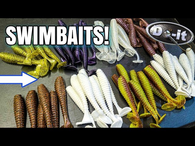 SAVE $$$  MAKE your own 3.5 inch RIPPER swimbaits! [INJECTION MOLD] 