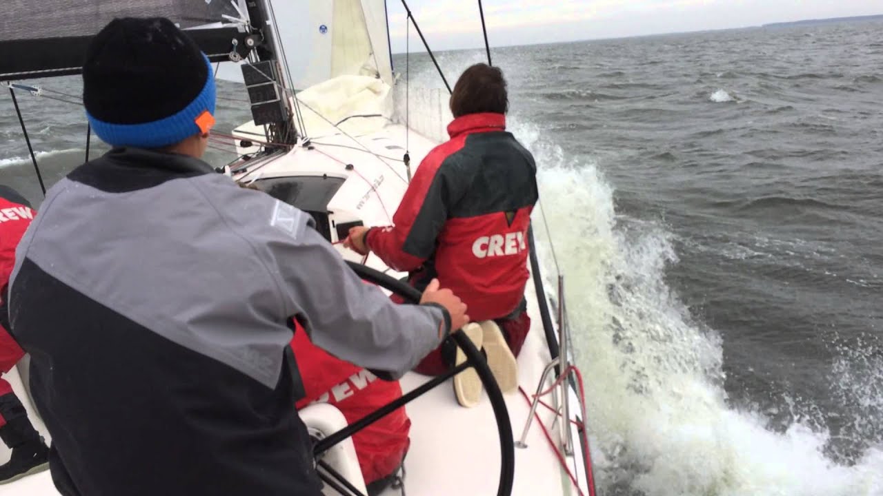 Team Heiner 38 sailing 21,6 knots