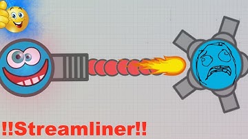 Diep.io - THE BULLET SPAMMER KING ON DIEP.IO!! +// STREAMLINER HIGHLIGHTS +// (200K+ SCORE)