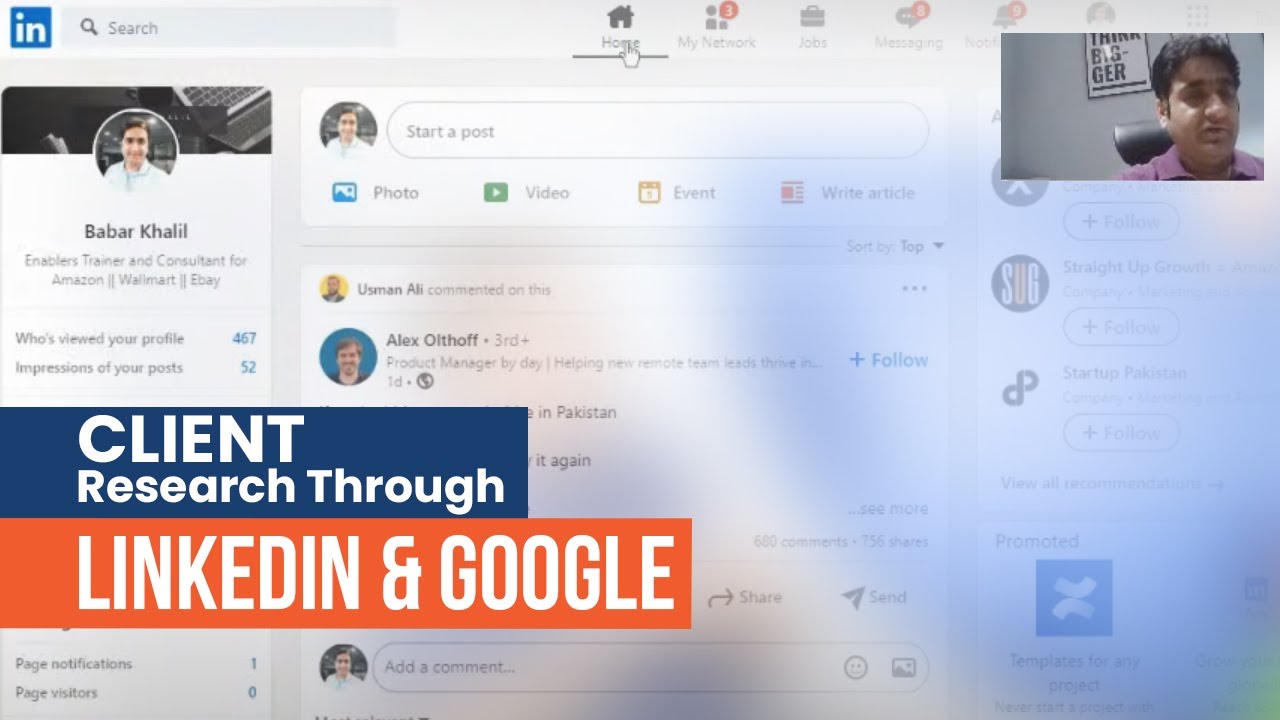 How to get Clients from LinkedIn & Google? | Client Research through ...