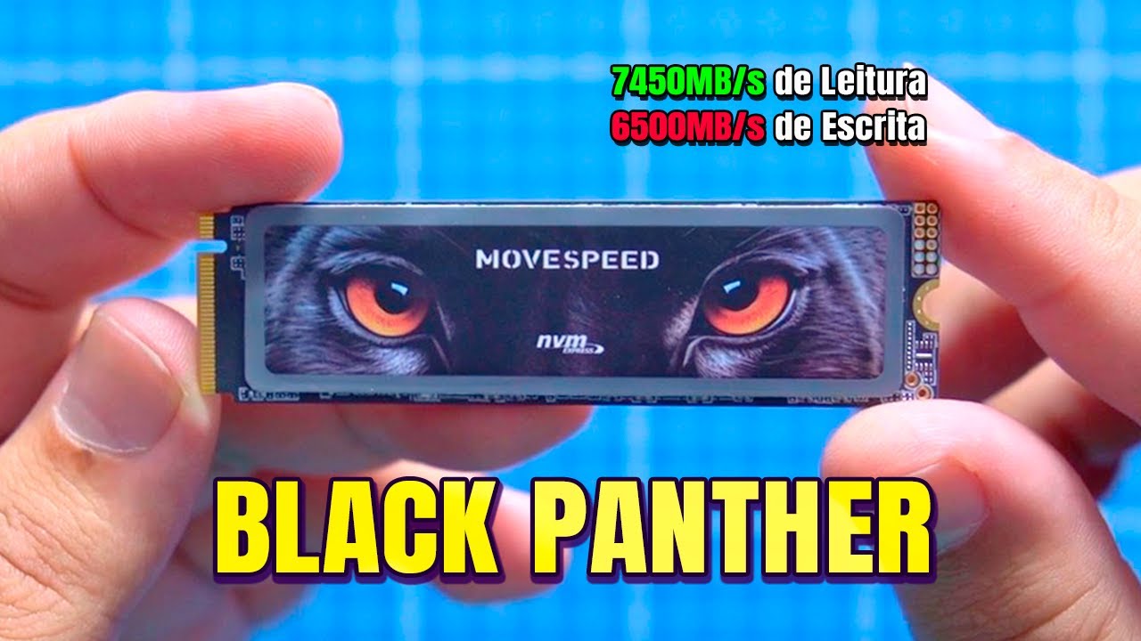 MOVESPEED 2TB | SSD GEN4, +7000MB/s, TLC NAND, bom tamanho de SLC CACHE e mais!