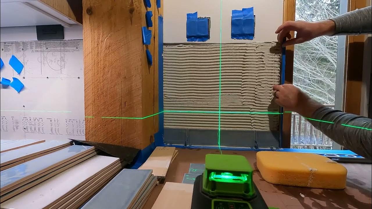 Kitchen Backsplash Install Part 2 YouTube