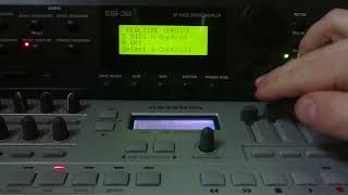 E-MU ESI-32: cutoff filter VCF