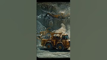 Massive Dump Trucks & Rock Crushers in Action! 🚧 Quarry Operations