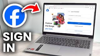 How To Log In Facebook On PC or Laptop - Tutorial