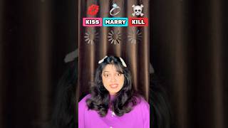 #POV: You have to play kiss 💋 marry & kill game 😱#youtubeshorts #moralstories #viralvideo