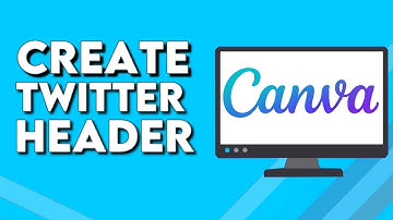 How To Make And Create Twitter Header on Canva PC