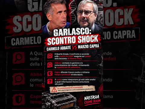 Video GARLASCO: SCONTRO SHOCK TRA CARMELO ABBATE E MARZIO CAPRA!