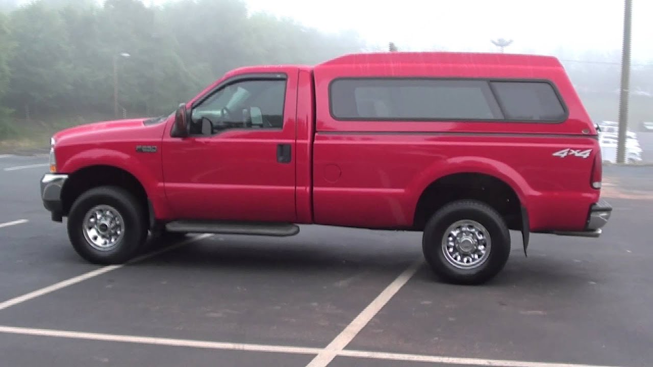 For Sale 2004 F 250 Xlt Camper Shell4x4 Stk P5662 Youtube