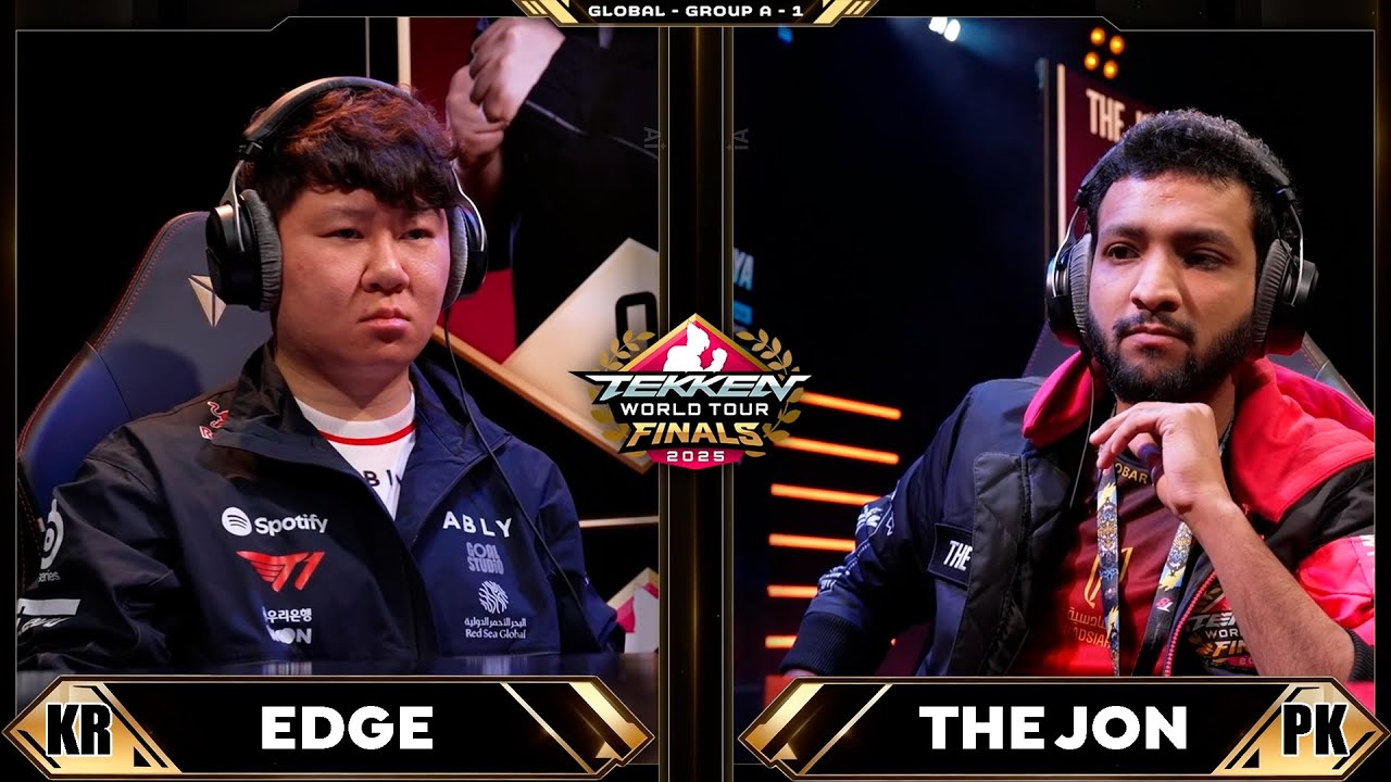 EDGE (Hwoarang) vs THE JON (King) TWT GLOBAL FINALS 2025 - GROUP A - Tekken 8