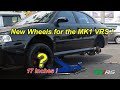 New 17 inch Wheels for the MK1 VRS !