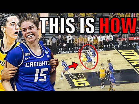 How Creighton LOCKED UP Caitlin Clark & Upset Iowa | Film Breakdown