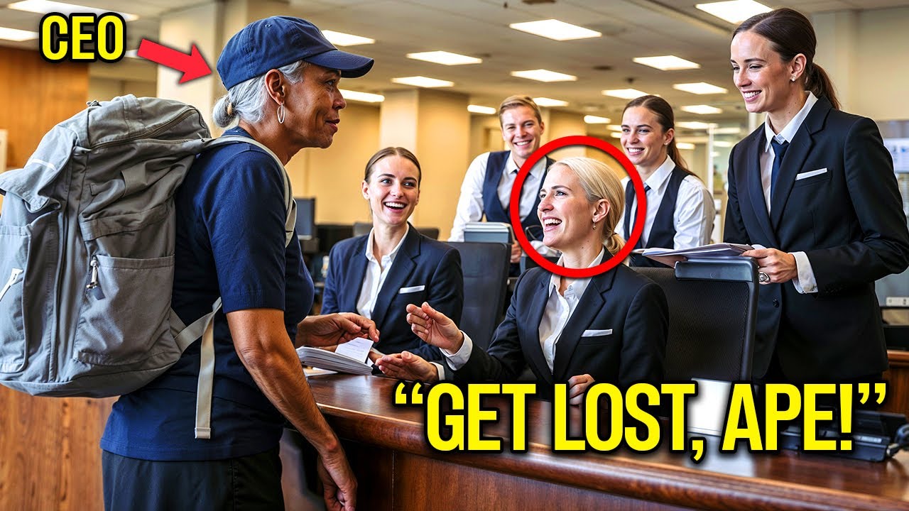 Outline Video Old Black Woman with a Sack Claims Bank Ownership—They Laughed Until They Regretted It