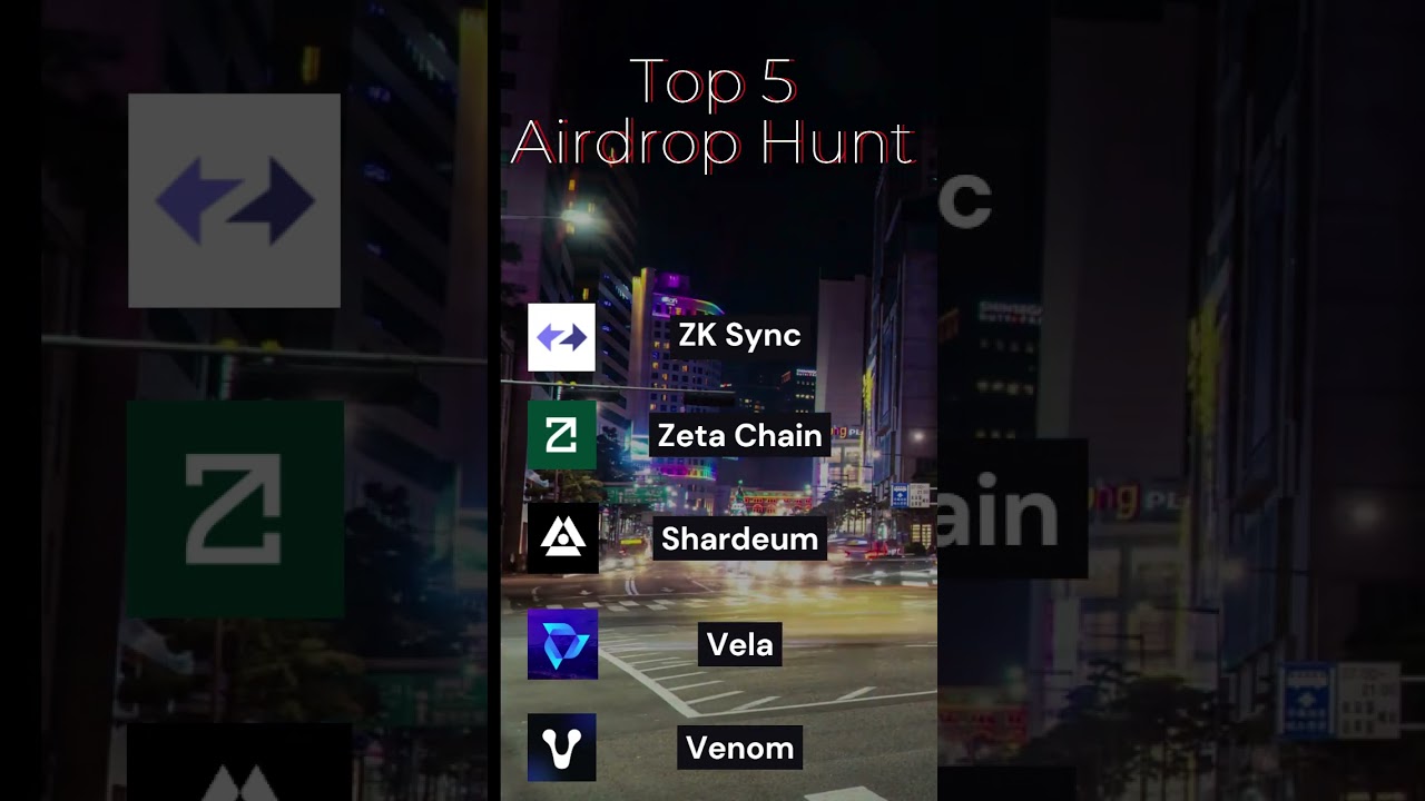 Top 5 Crypto Airdrop Hunts 