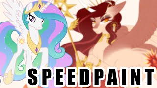 [Redesign] Princess Celestia .:Speedpaint:. (Voice-over)