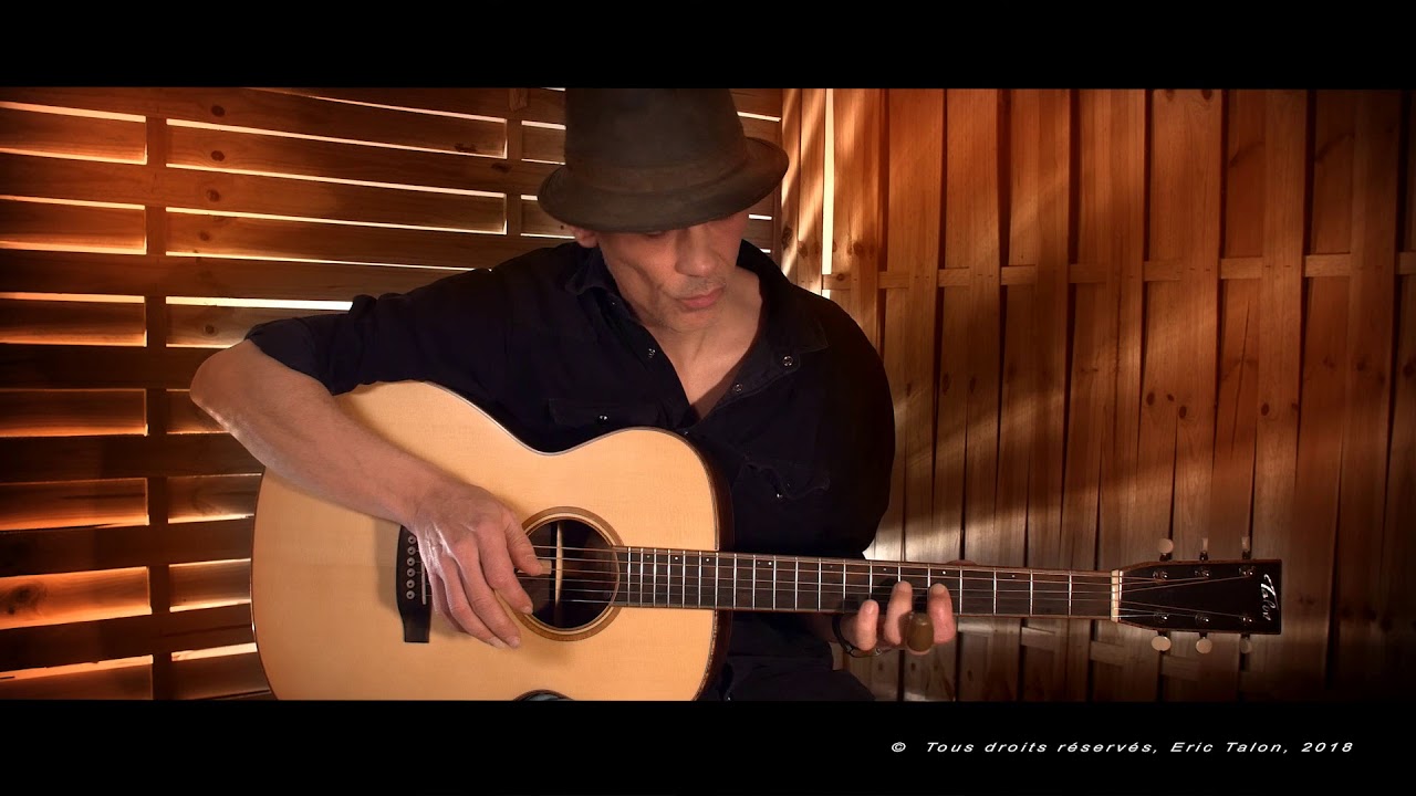 Foxy & Jimi - composé par Eric Talon - fingerstyle guitar - guitar lesson - finger prothesis