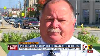 PD: Clerk of Courts gave out confidential info