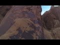 Near Wall Strike at the Groove in Moab, UT